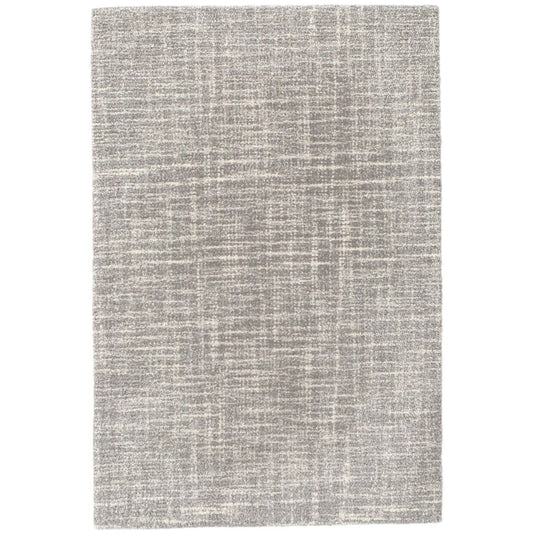 Crosshatch Dove Grey Hand Micro Hooked Wool Rug Rugs 