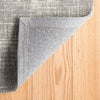 Crosshatch Dove Grey Hand Micro Hooked Wool Rug Rugs 