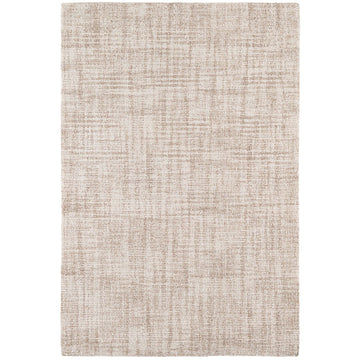 Crosshatch Ivory Hand Micro Hooked Wool Rug Rugs 