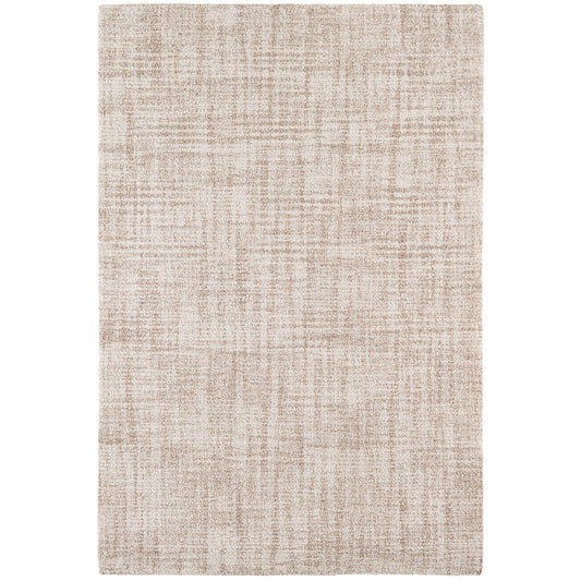 Crosshatch Ivory Hand Micro Hooked Wool Rug Rugs 
