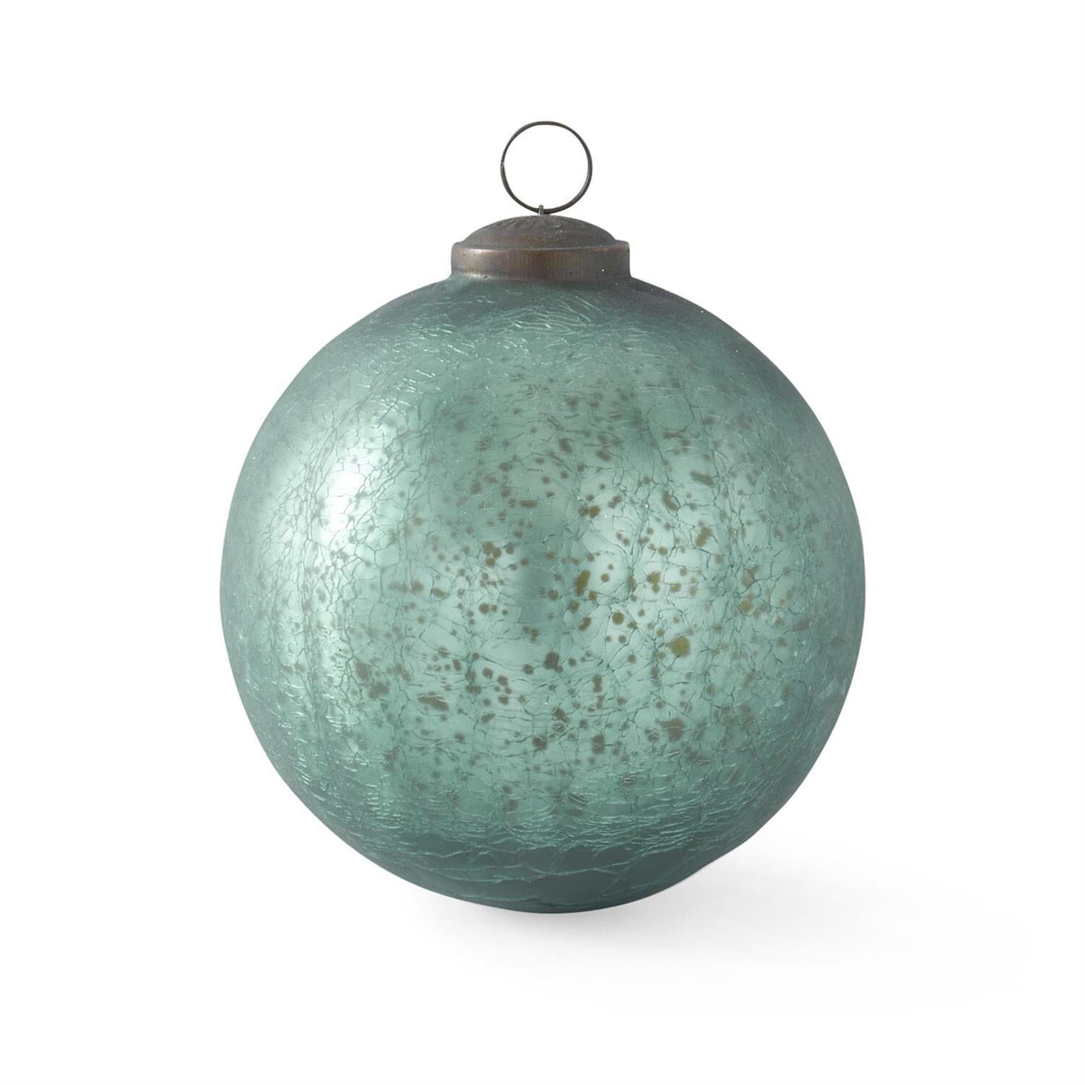 Cyan Mercury Glass Ornament Objects & Accents 