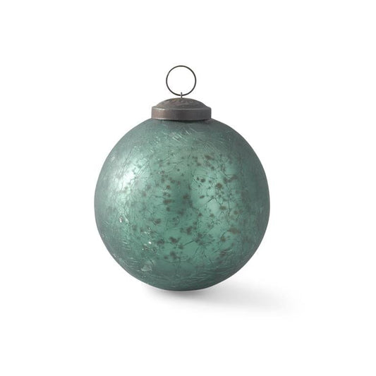 Cyan Mercury Glass Ornament Objects & Accents 