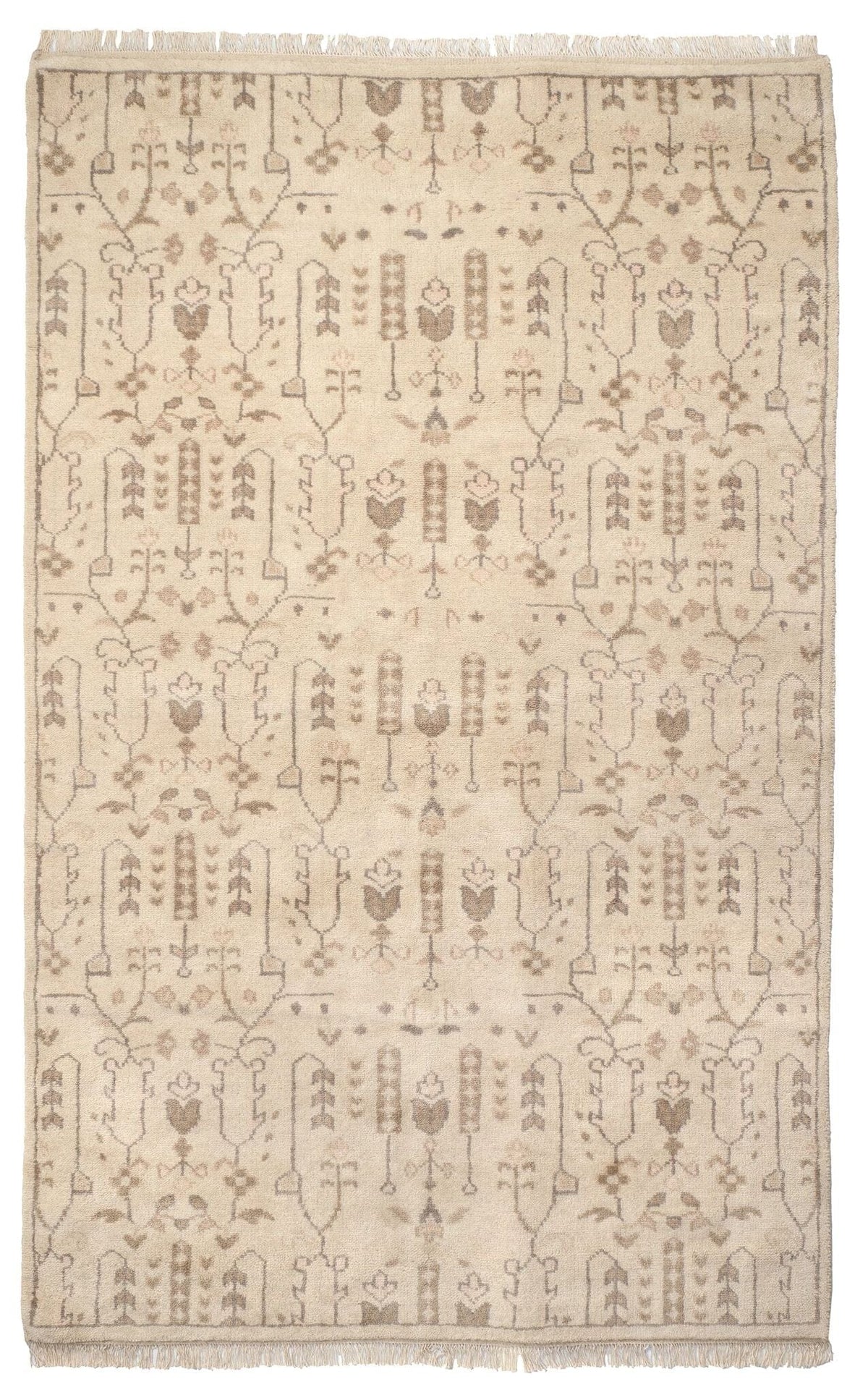 Ford Rug Cream Dara Cream Hand Knotted Wool Rug | Rainsford Company