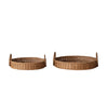 Decorative Woven Rattan Tray Baskets & Trays 