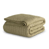 Deepali Kantha Olive Quilt Quilt 