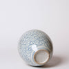 Delicate Curlicue Blue and White Porcelain Vase Vases, Planters & Jars 