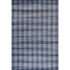 Denim Plaid Machine Washable Rug - Blue Rugs 