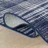 Denim Plaid Machine Washable Rug - Blue Rugs 