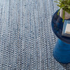 Denim Stone Blue Handwoven Cotton Rug Rugs 
