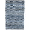 Denim Stone Blue Handwoven Cotton Rug Rugs 