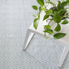 Diamond Light Blue/Ivory Handwoven Indoor/Outdoor Rug Rugs 