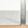 Diamond Platinum/White Machine Washable Rug WASHABLE 