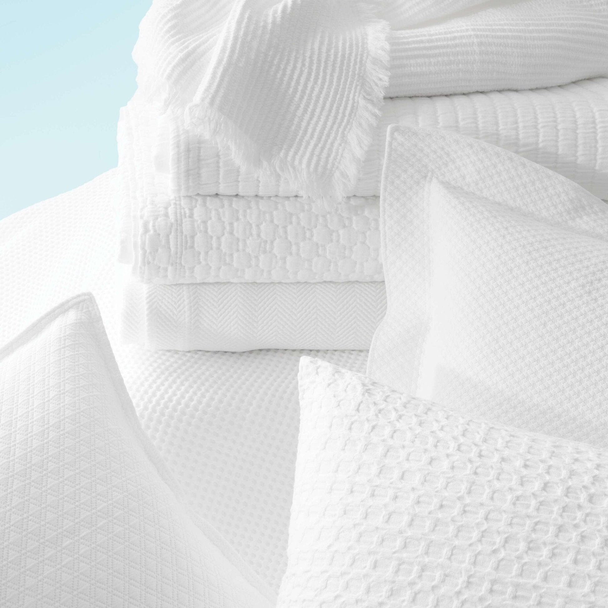 Diamond White Matelasse Coverlet Matelasse Coverlet 