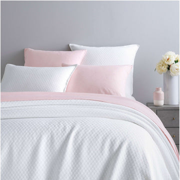 Diamond White Matelasse Coverlet Matelasse Coverlet 