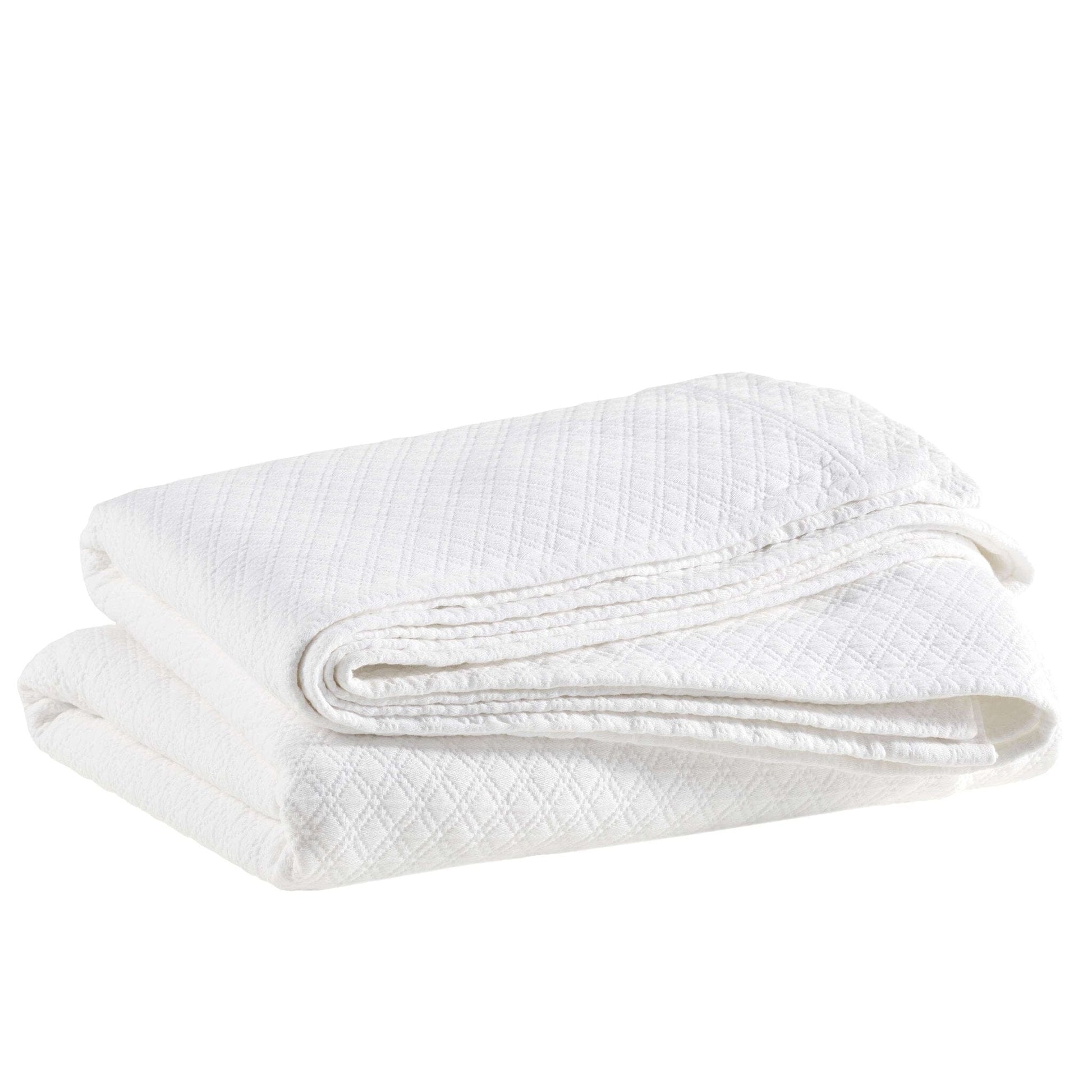 Diamond White Matelasse Coverlet Matelasse Coverlet 