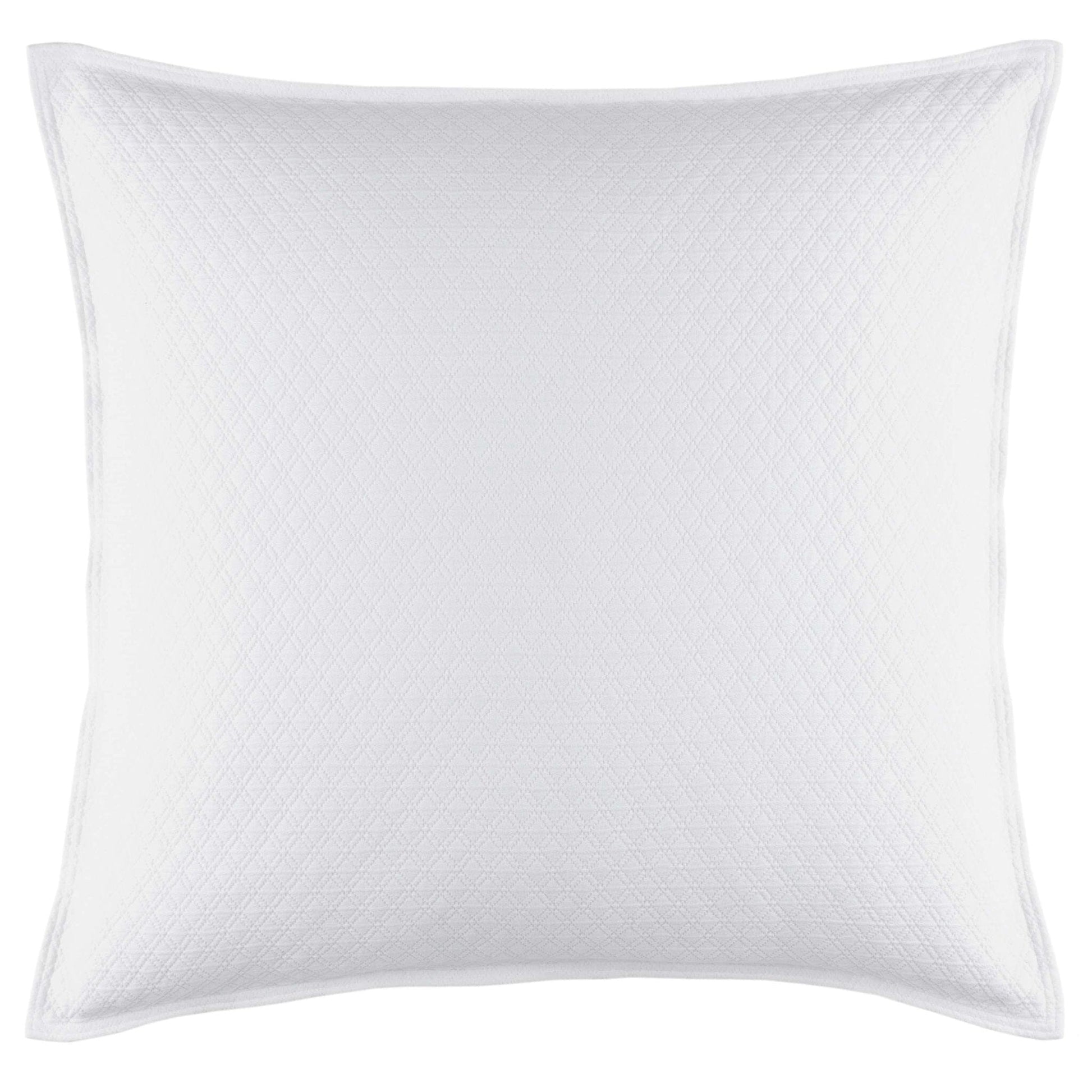 Diamond White Matelasse Sham Matelasse Sham 