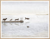 Dogs Day at the Cottage - Large Framed Art 