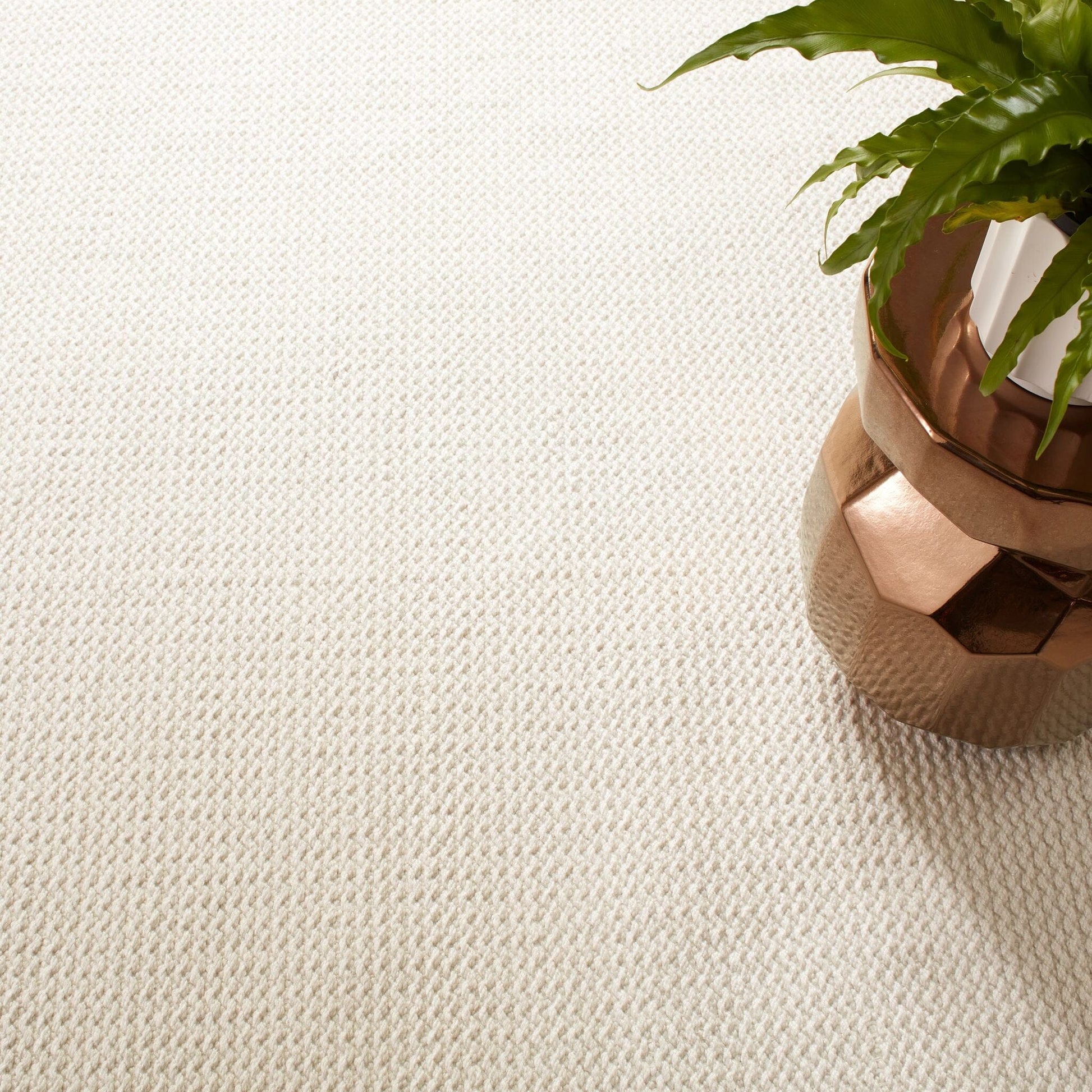Donovan Ivory Handwoven Performance Rug Rugs 