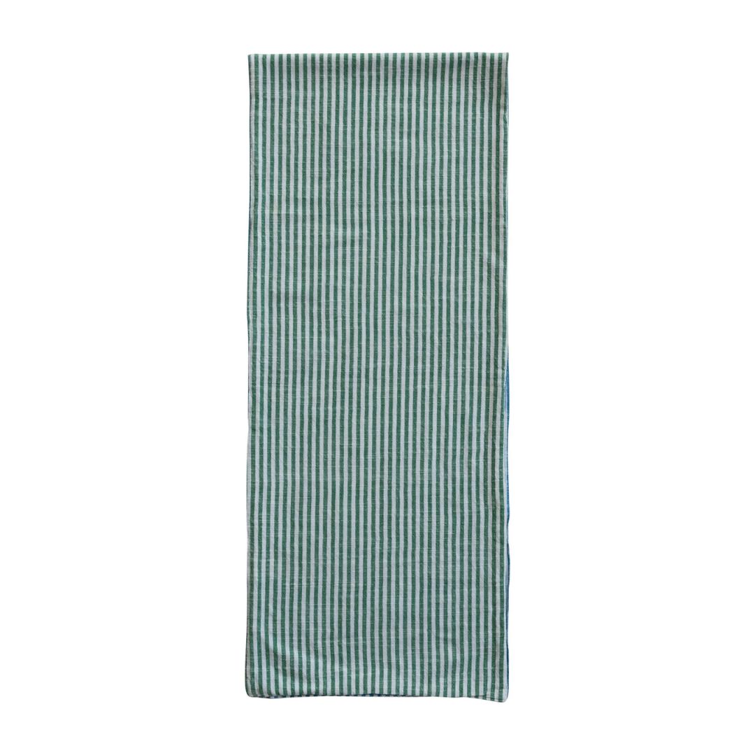 Double sided Woven Cotten Table Runner Objects & Accents 
