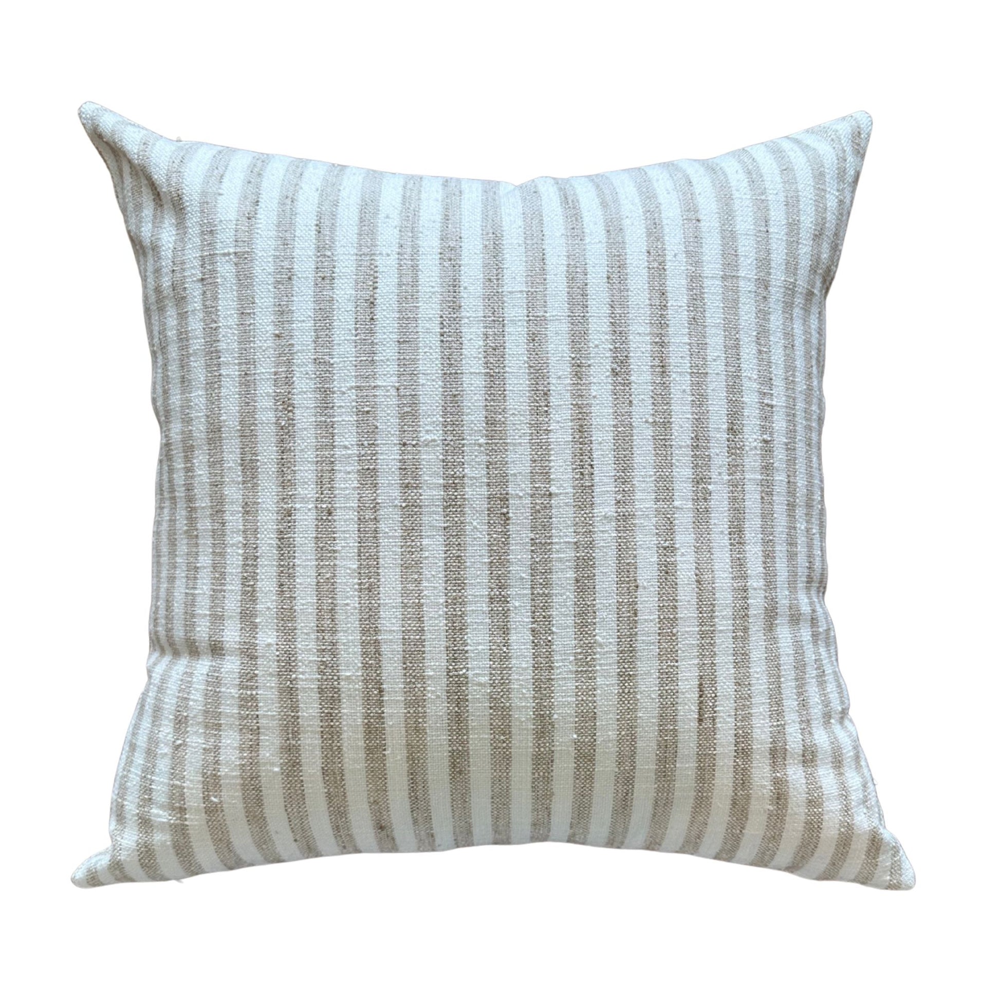 Draw The Line Indoor/Outdoor - Sand 20" Pillows 