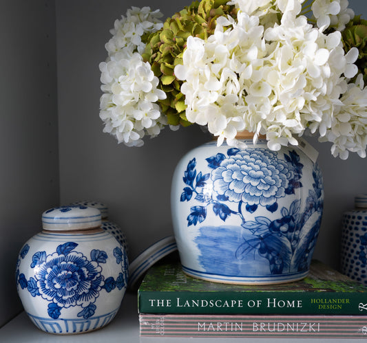 Dried Hydrangea light green Greenery 