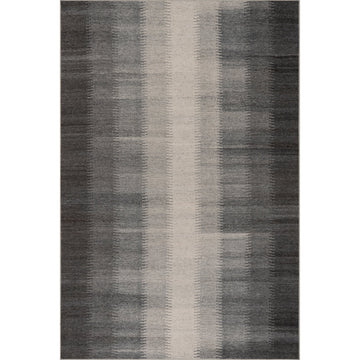 Ronan Ikat Machine Washable Rug - Grey