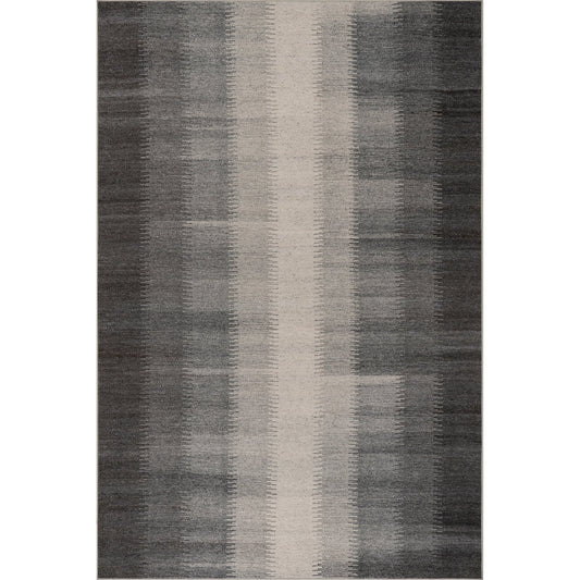 Ronan Ikat Machine Washable Rug - Grey