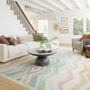 Chevron Machine Washable Rug - Multi