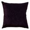 Eggplant Prima Velvet Pillow Pillows 