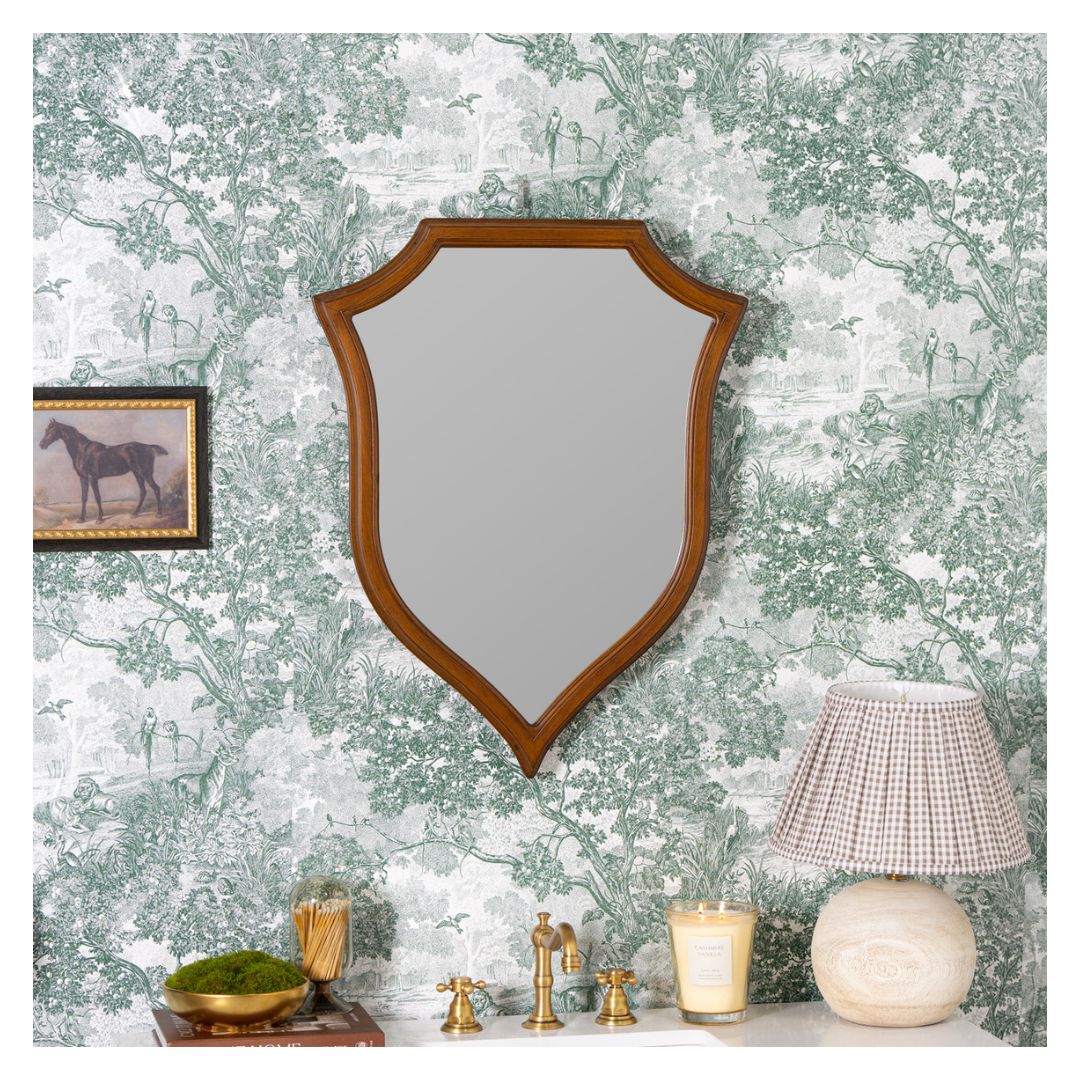Elizabeth Shield Wall Mirror Mirrors 
