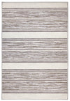 Ellington Stripe Grey Machine Washable Rug Rugs 