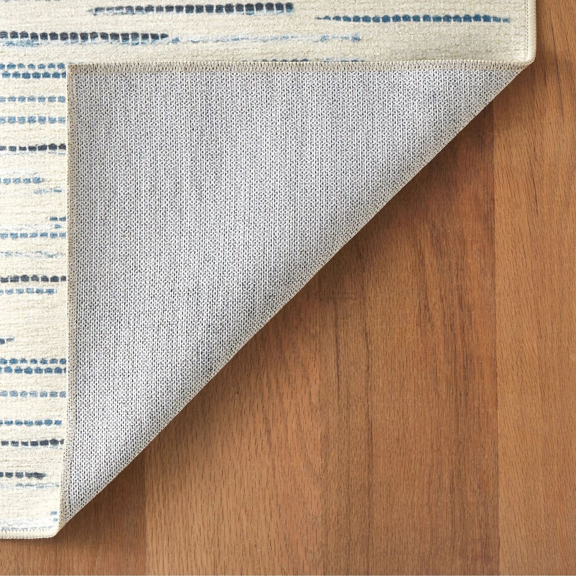 Elwood Blue Machine Washable Rug RUGS 