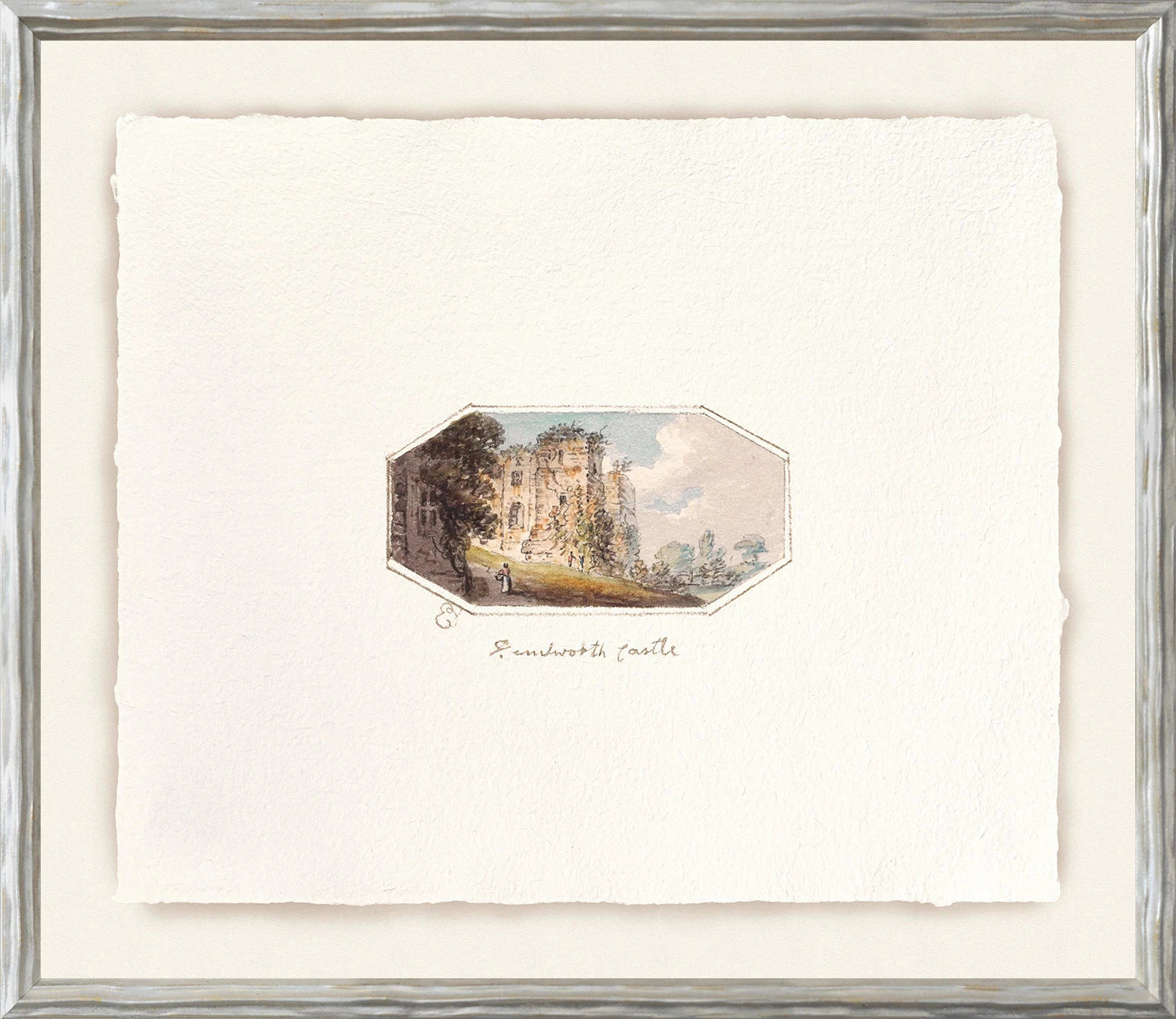 English Watercolours I C. 1790 Framed Art 