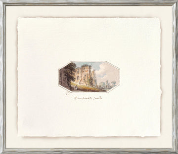 English Watercolours I C. 1790 Framed Art 