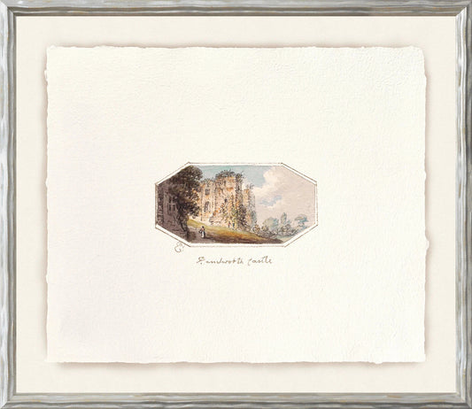English Watercolours I C. 1790 Framed Art 