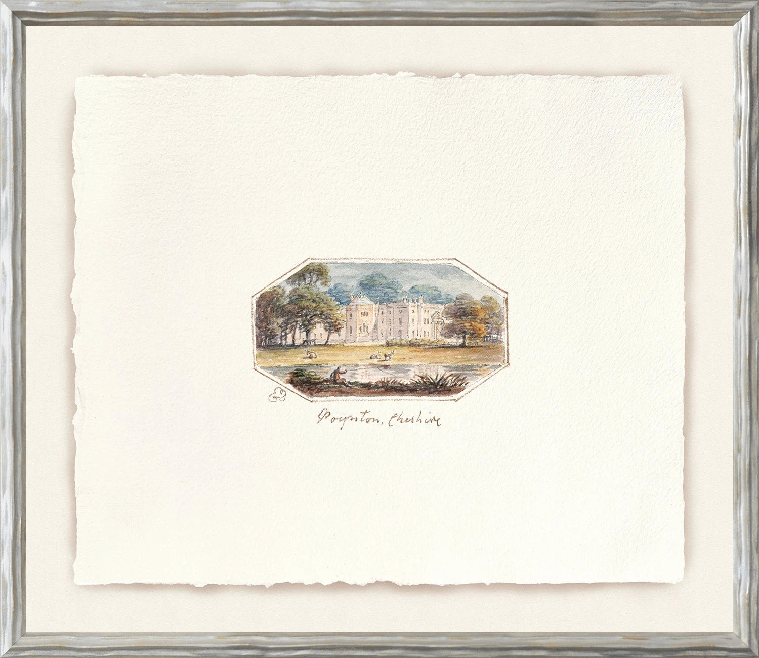 English Watercolours II C. 1790 Framed Art 