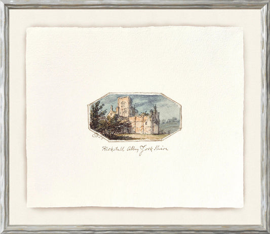 English Watercolours IV C. 1790 Framed Art 