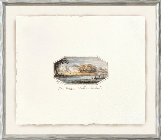 English Watercolours IX C. 1790 Framed Art 
