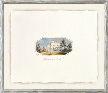 English Watercolours V C. 1790 Framed Art 