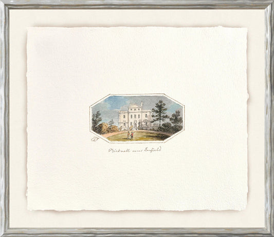 English Watercolours V C. 1790 Framed Art 