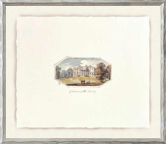 English Watercolours VI C. 1790 Framed Art 