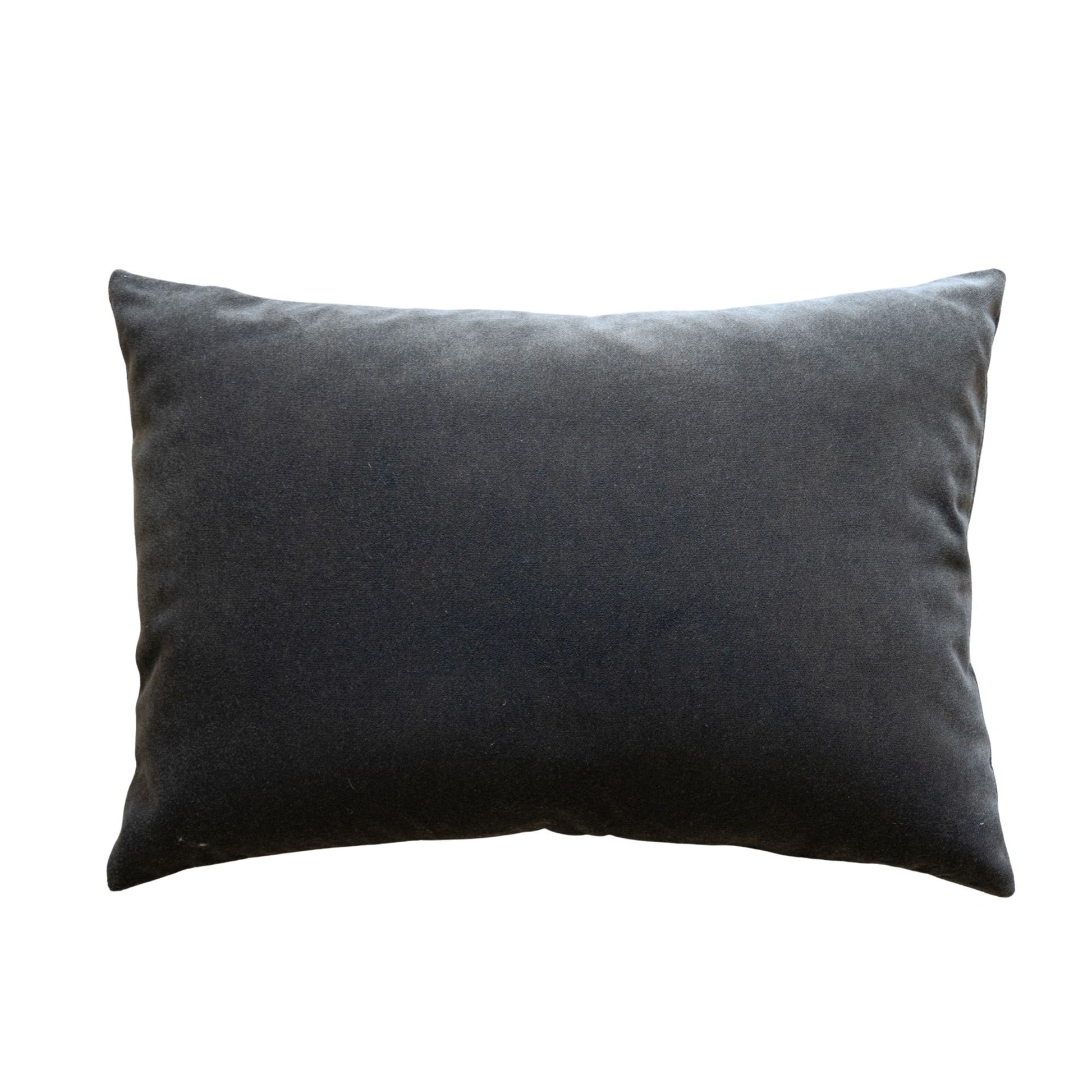 Espresso Velvet- Lumbar Pillows 