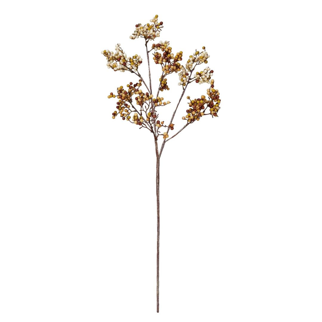 Faux Berry Stem Greenery 