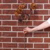 Faux Dried Brown Hydrangea Stem 30" Greenery 