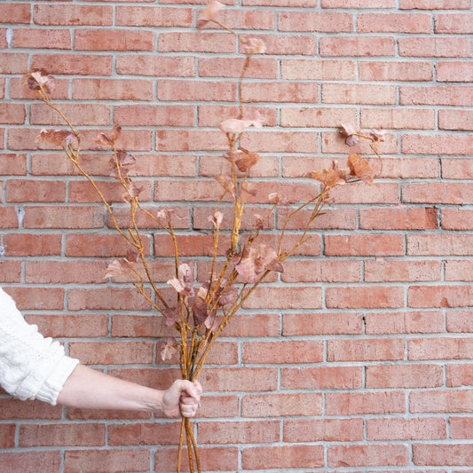 Faux Leaf Branch Greenery 
