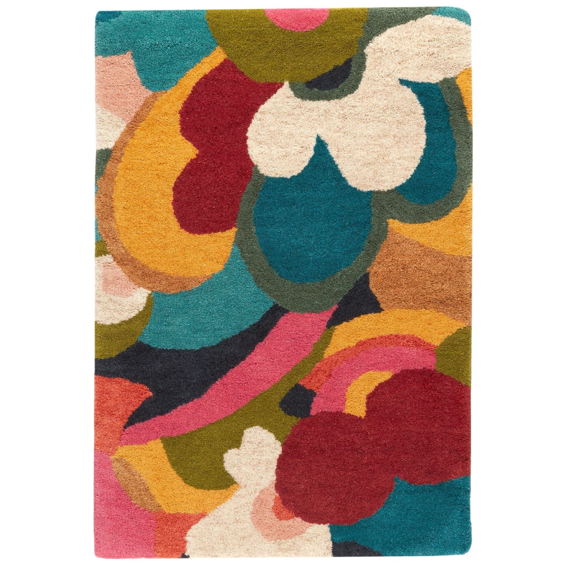 Field of Dreams Multi Hand Tufted Wool Rug Rugs 