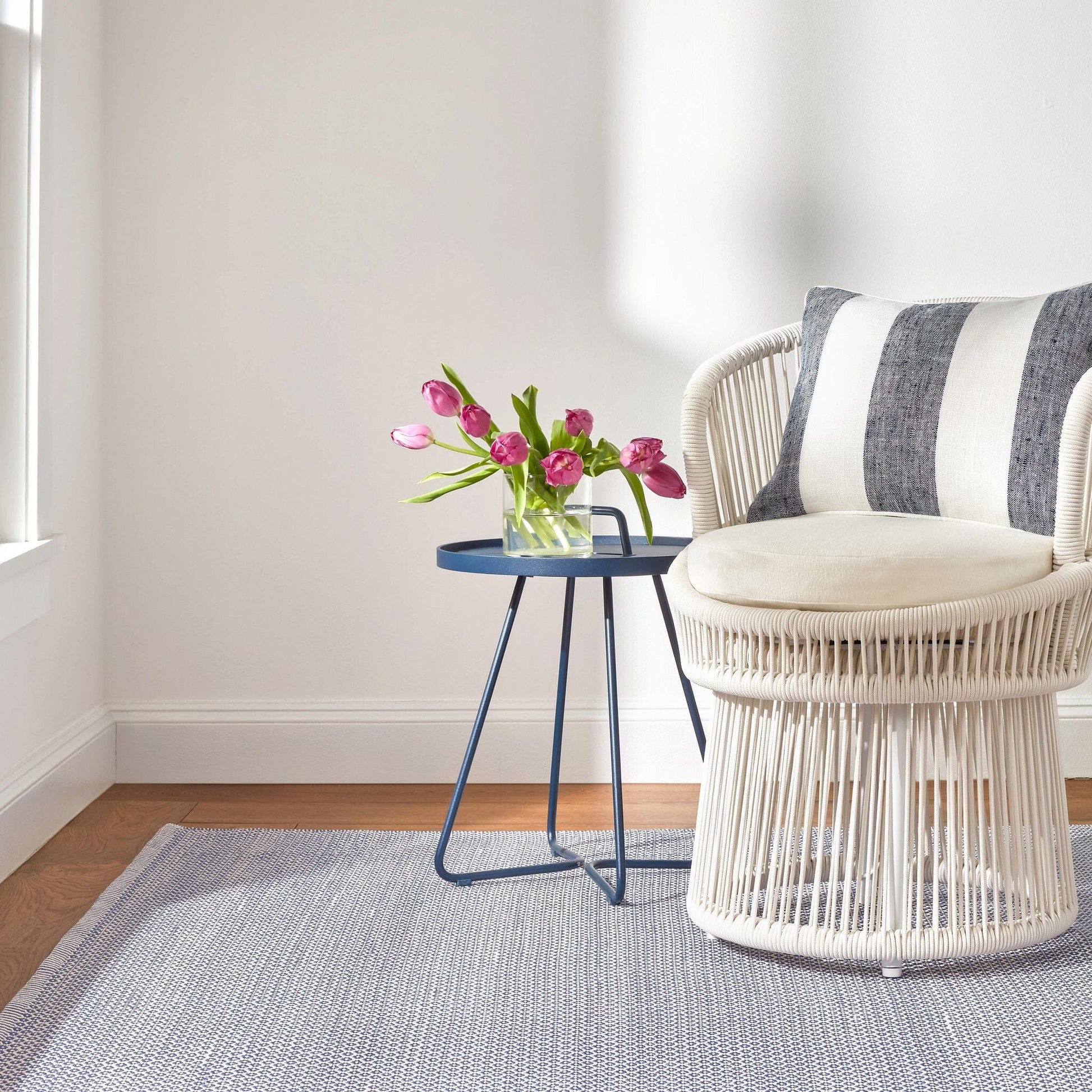 Finn Denim Handwoven Indoor/Outdoor Rug Rugs 