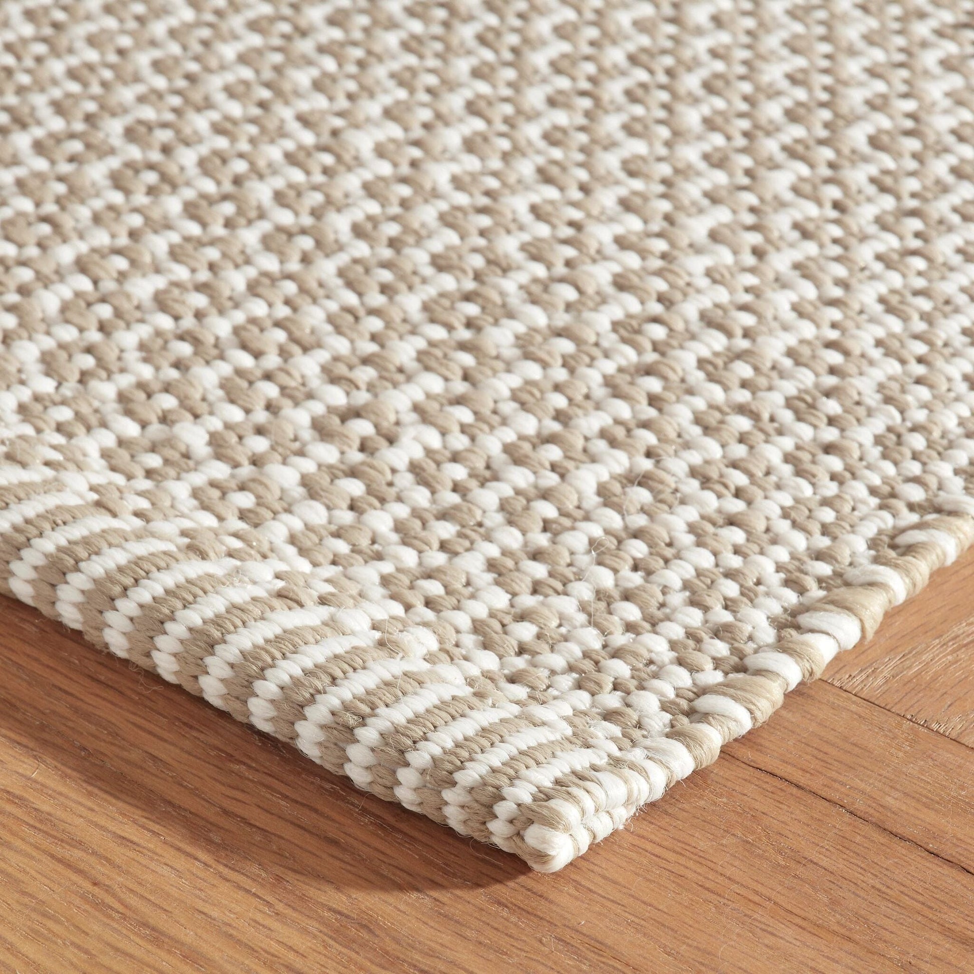 Finn Khaki Handwoven Indoor/Outdoor Rug Rugs 