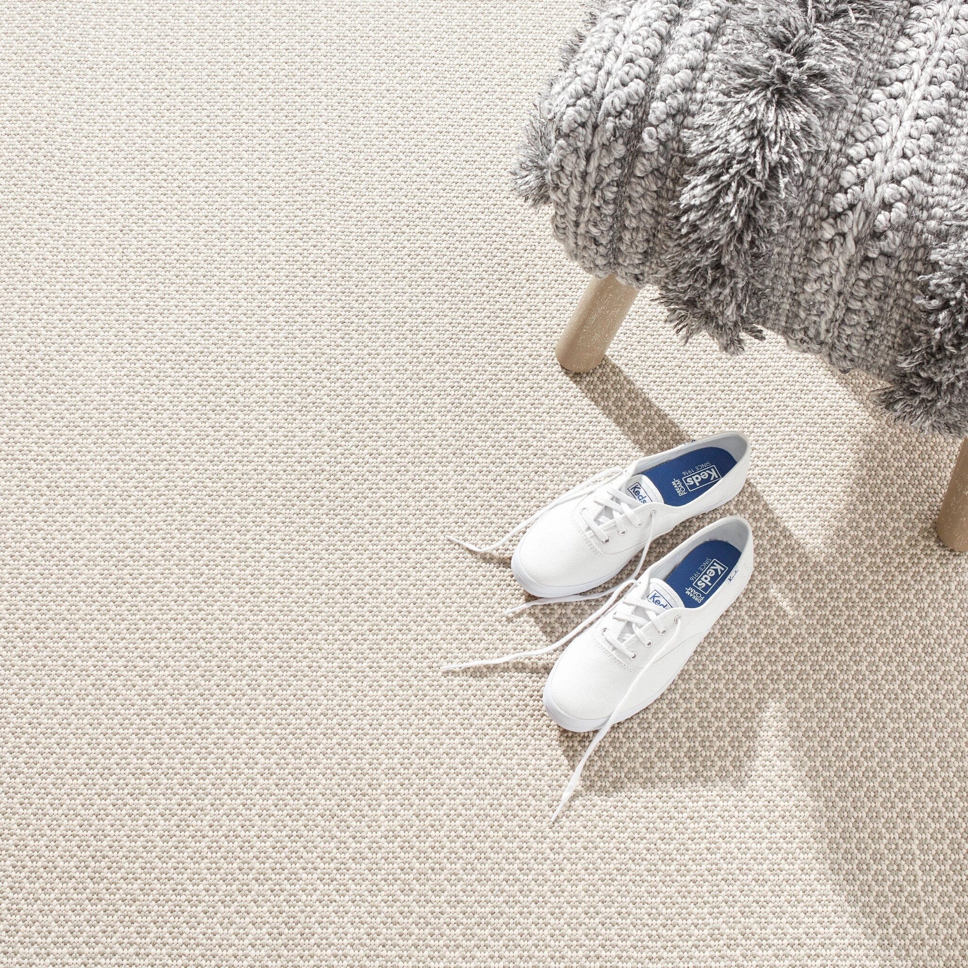 Finn Platinum Handwoven Indoor/Outdoor Rug Rugs 