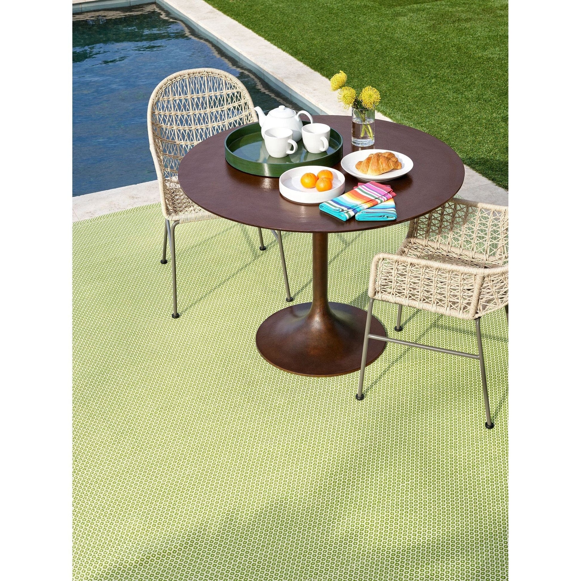 Finn Sprout Handwoven Indoor/Outdoor Rug Rugs 